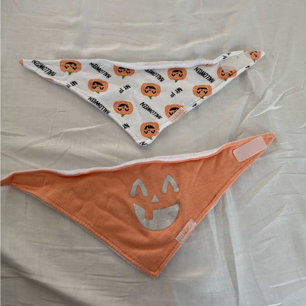 Halloween Scarf Bibs